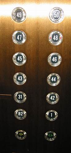 Elevator Cab Buttons
