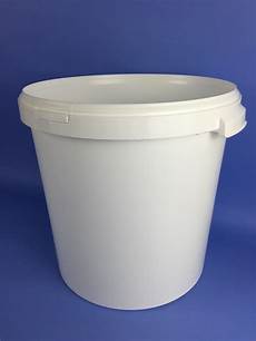 White Plastic Buckets